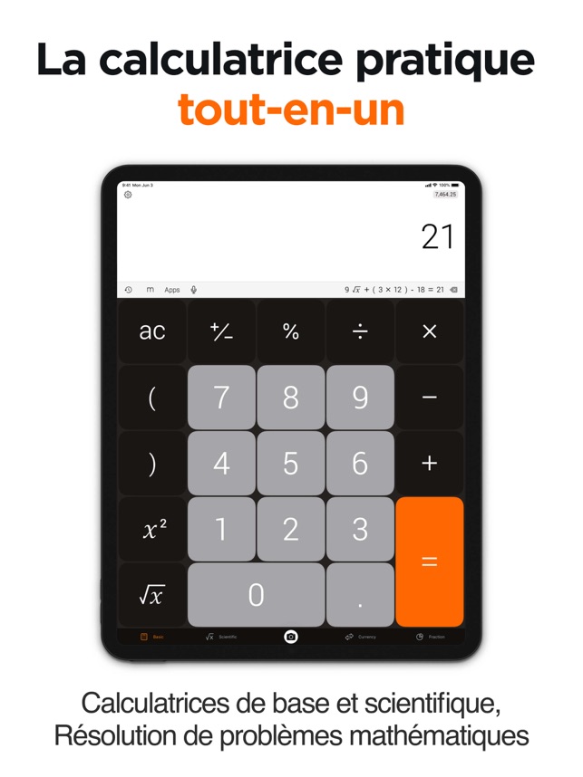 Calculatrice⁺ dans l'App Store
