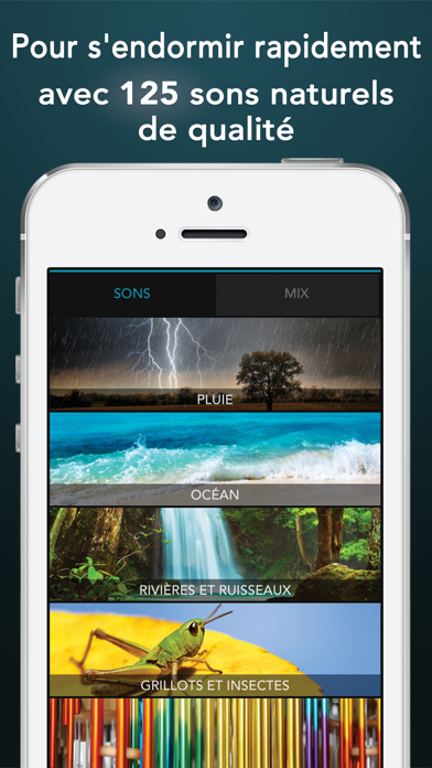 Screenshot #1 pour Sons sommeil apaisants