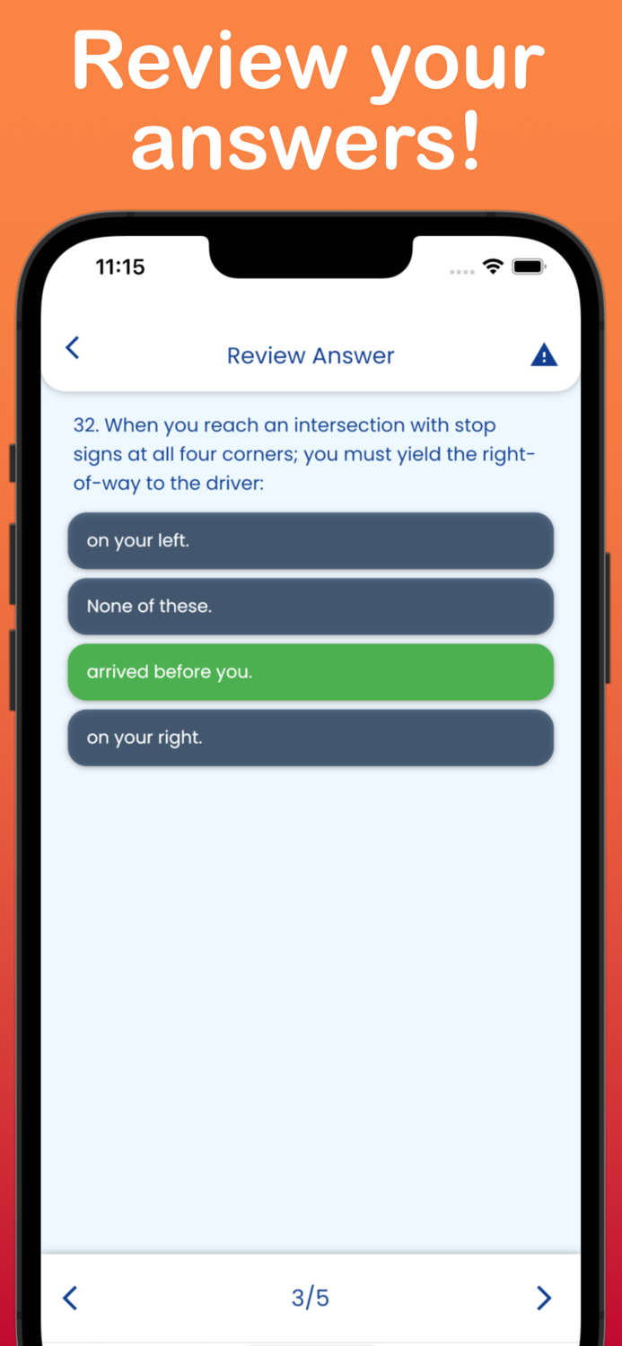 US Driving - DMV Practice Test