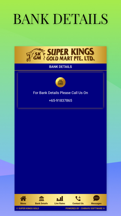 SUPER KINGS GOLD Screenshot