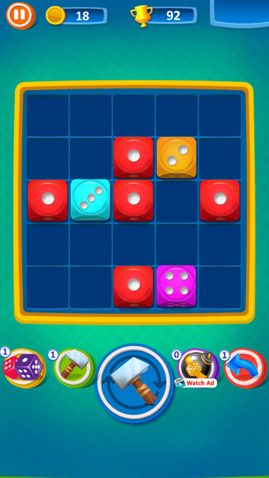 Dice Merge Block Puzzle Screenshot