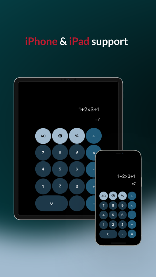 #3. Calculator - Unlimited (iOS) 由: Osman Ertem UNAT
