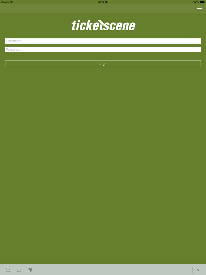 Ticketscene Check-in App