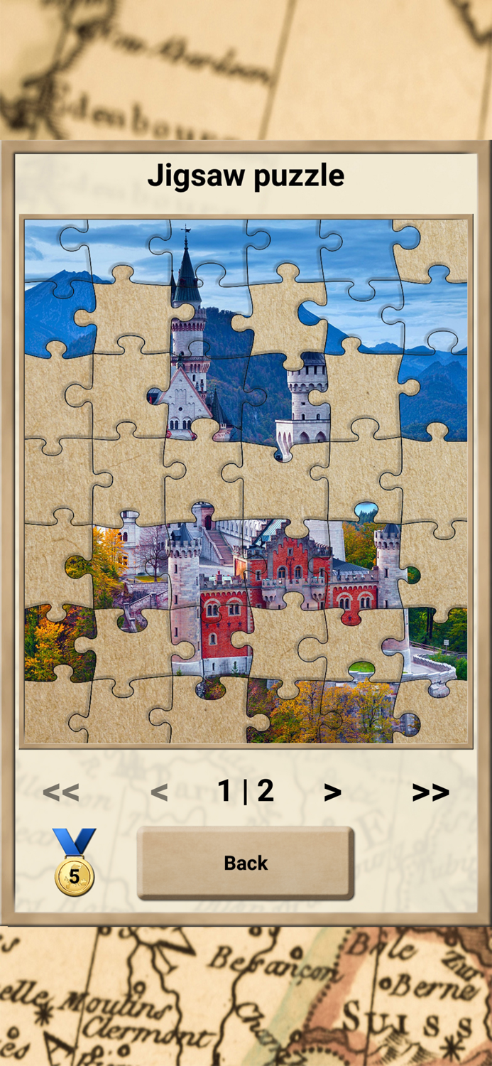 Europe Geography - Quiz Game