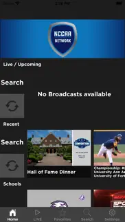 nccaa network iphone screenshot 1