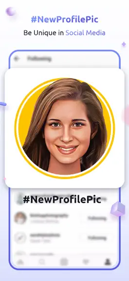 Game screenshot Profile Picture Maker -ToonHub apk