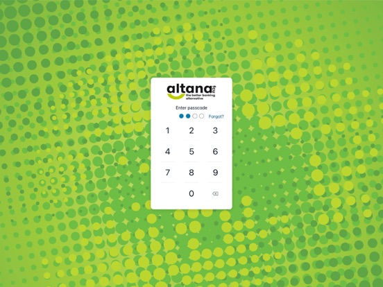 Altana iPad screenshot 2 - Finance app