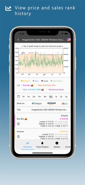 ‎Keepa · Price Tracker Screenshot