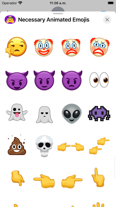 Necessary Animated Emojis Screenshot