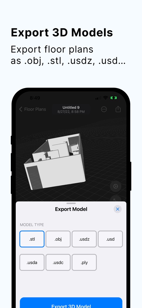 Floorplans.app: Room Scanning - Graphics & Design App | MWM