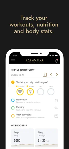 Game screenshot Executive Personal Trainer apk
