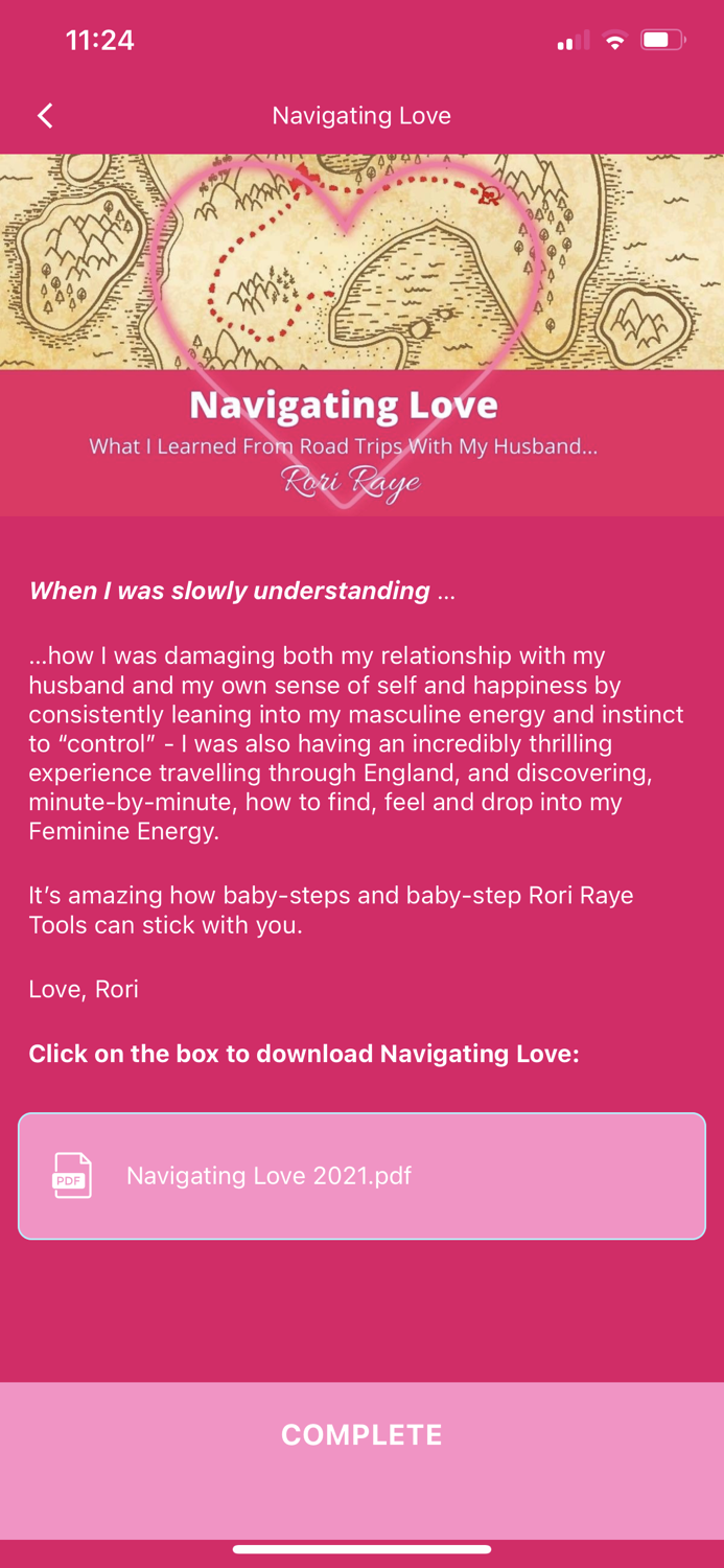 Rori Raye Feminine Energy