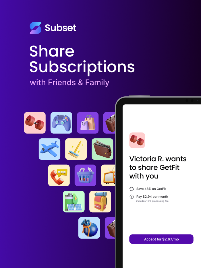 Subset Share Recurring Costs