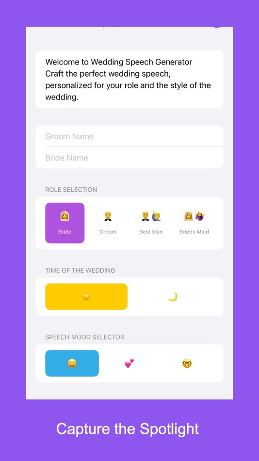 #3. Wedding Speech AI (iOS) 由: sameh sayed