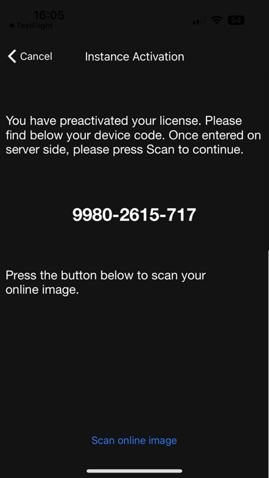 FAB Suisse eAccess Screenshot