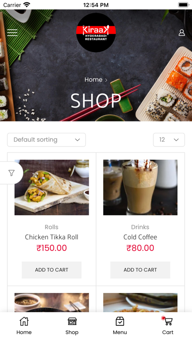 Kiraak Hyderabadi Restaurant Screenshot