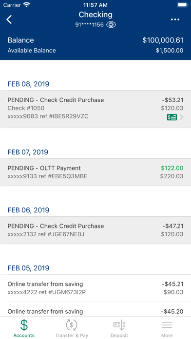 Tecumseh Federal Bank Mobile Screenshot