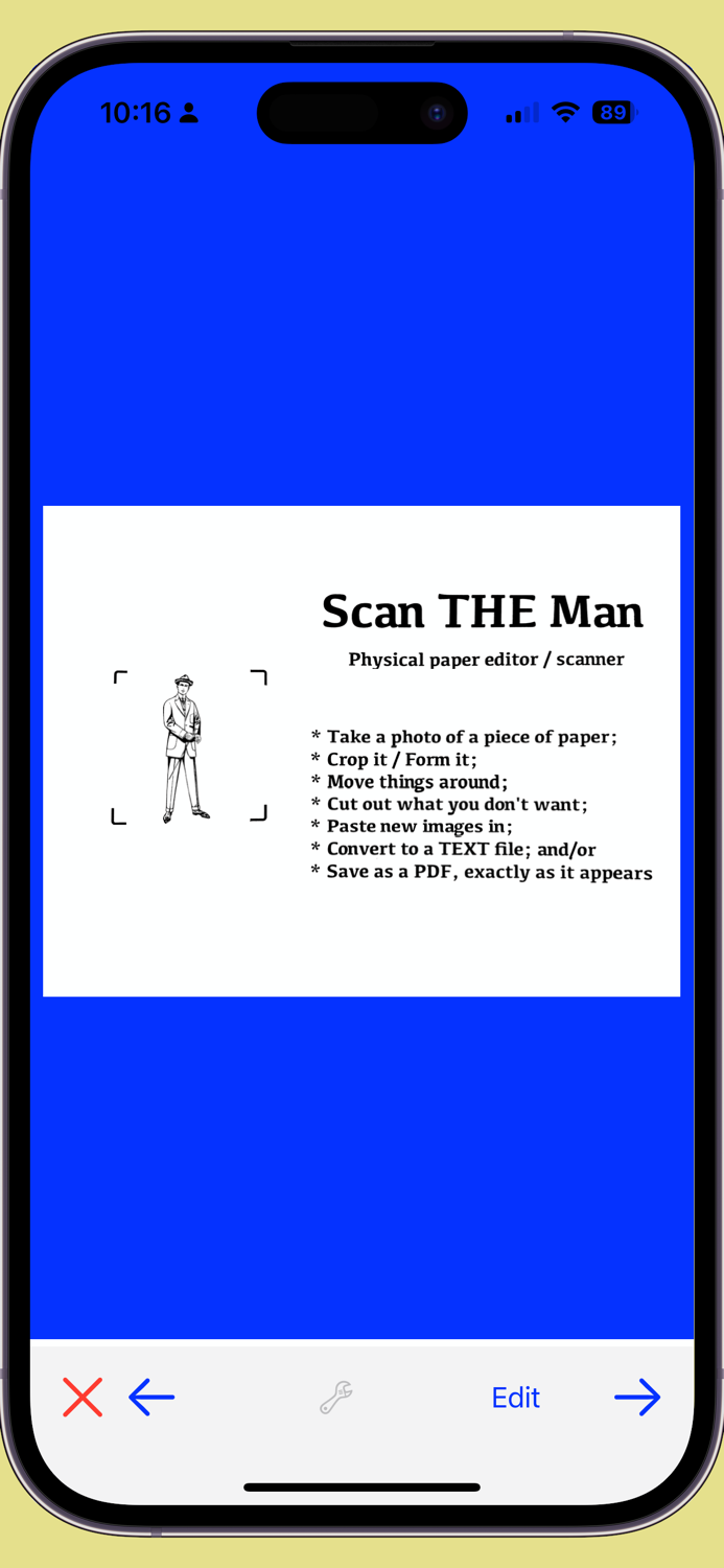 Scan The Man
