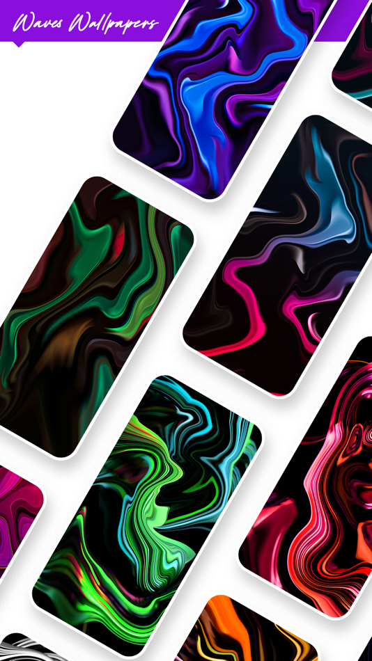 #7. Waves Wallpapers (iOS) 由: Taiyab Machhaliya