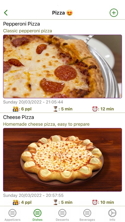 My Recipes: Create and Share