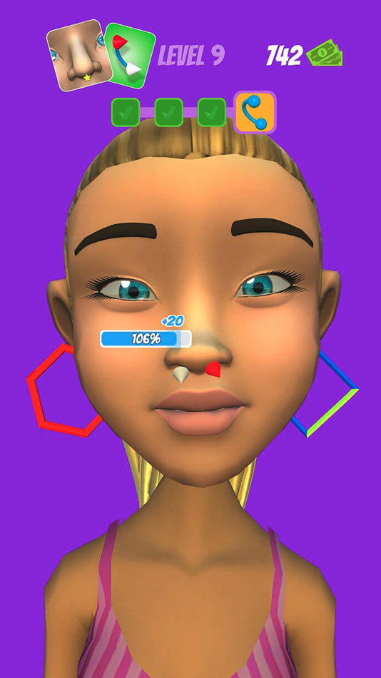 #2. Piercing Studio 3D (iOS) 由: Dapps Sp. z o.o.