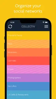 collectiv app iphone screenshot 1