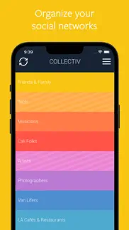 collectiv app iphone capturas de pantalla 1