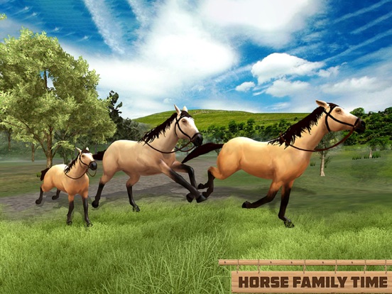 Horse Family Jungle Adventure iPad screenshot