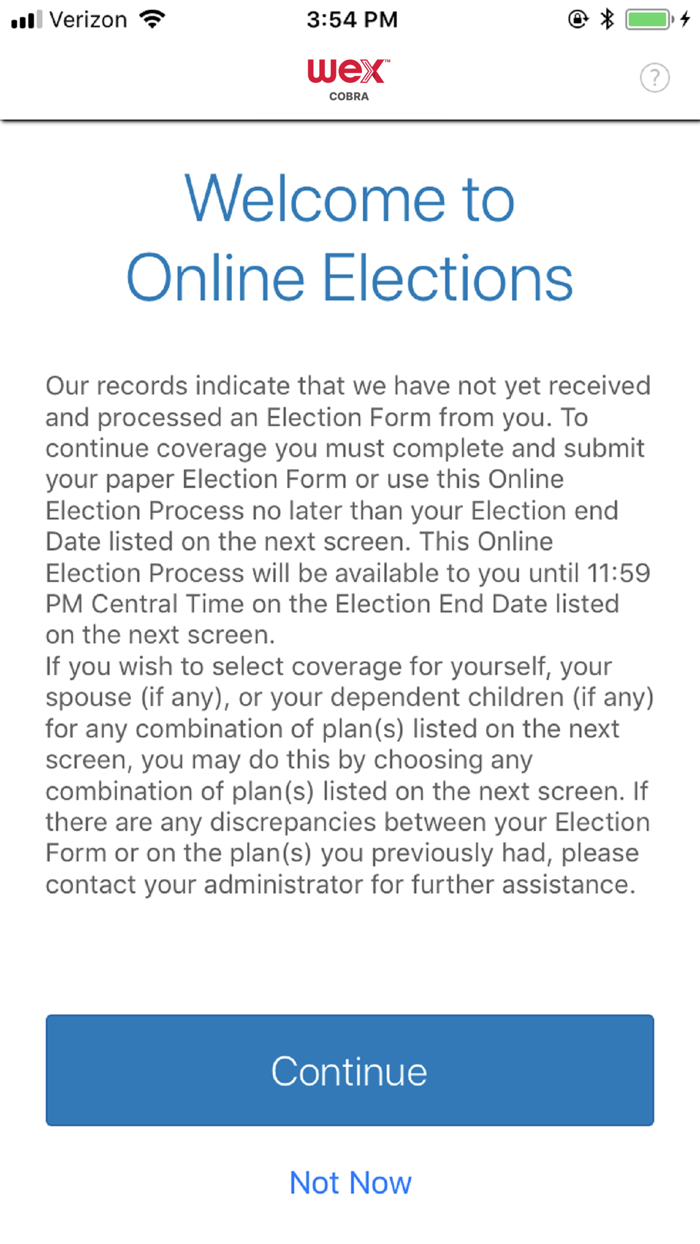 COBRA  Direct Bill by WEX