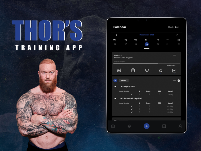 THOR’S TRAINING APP
