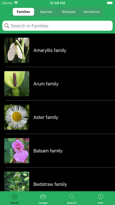 Mobile Flora - Wild Flowers Screenshot
