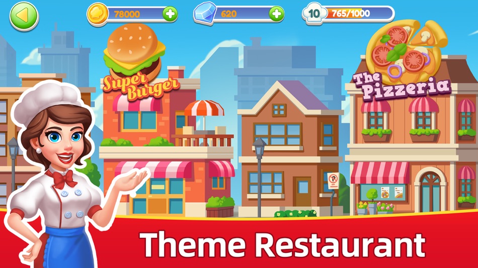 #6. Cooking Magic-Restaurant Game (iOS) Bởi: 玉玲 邓