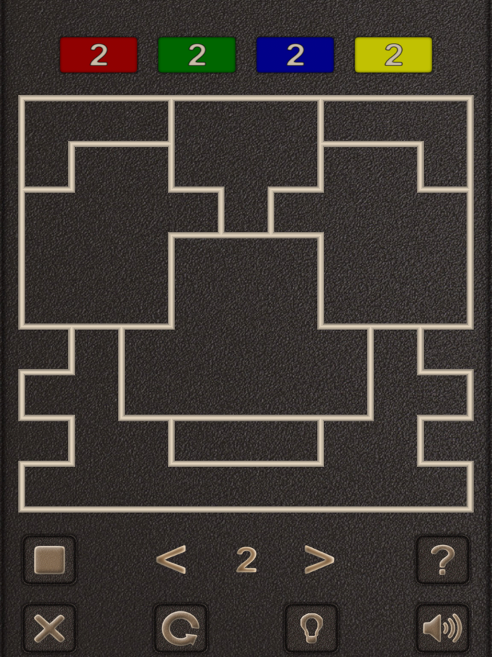 Four Color Shape Puzzle