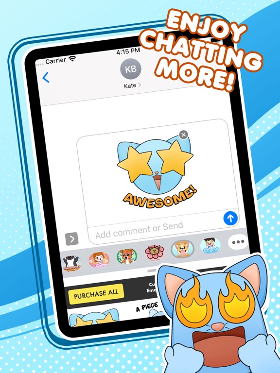 Screenshot #4 pour Animal Stickers ·