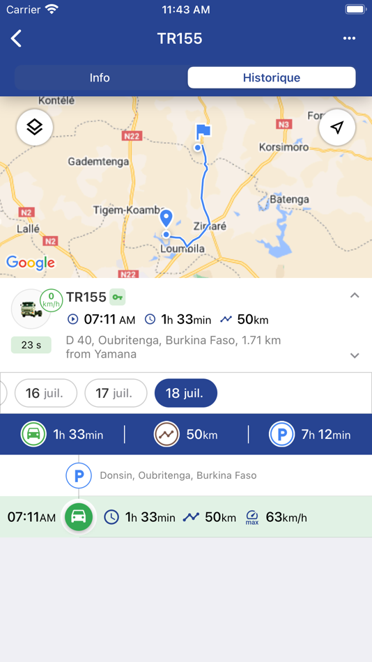#3. Fleet Tracking (iOS) 由: Geo-Tracking Tunisie