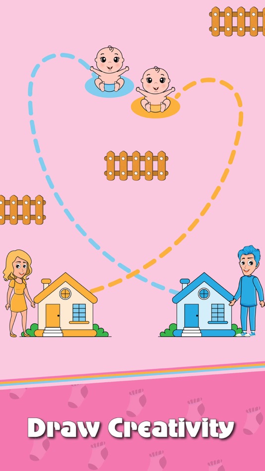 #1. Draw To Home: Home Rush (iOS) By: Muhammad Tufail Noor