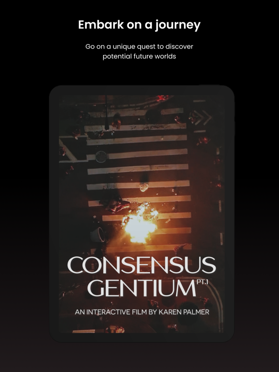 Consensus Gentium iPad screenshot 2 - Entertainment app
