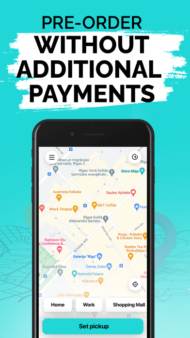 MOBI: Affordable Rides Riga Screenshot