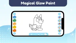 Game screenshot Bluey Glitter Book art App hack