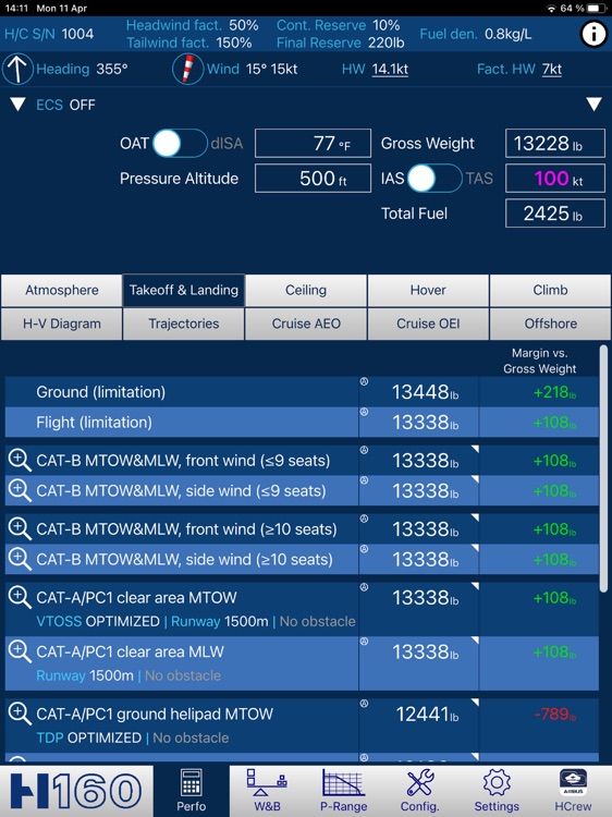 H160 Flight Perfo screenshot-6