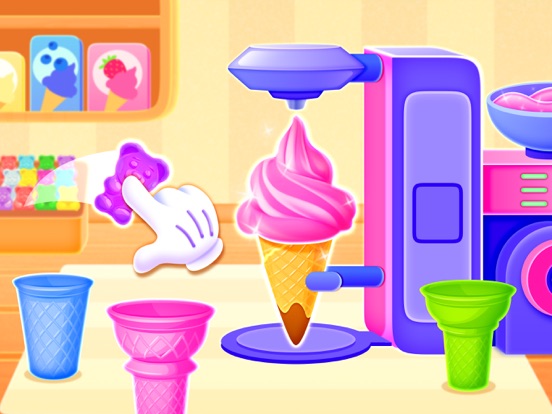 アイスクリーム と アイスキャンディー - 料理ゲーム 子供のおすすめ画像1