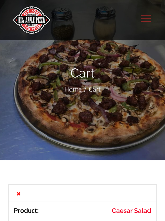 San Ramons Big Apple Pizza