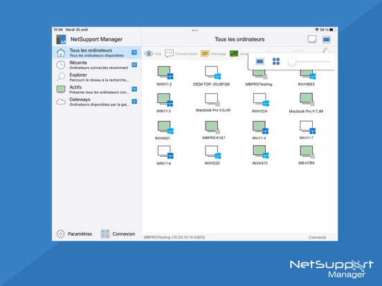 Screenshot #5 pour NetSupport Manager Control