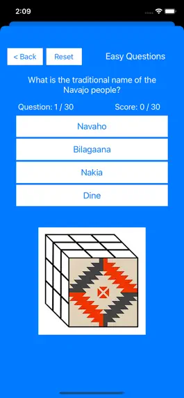 Game screenshot Navajo Quiz Game Application hack