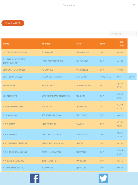 Ohio Laborers Union. iPad screenshot 3 - Reference app