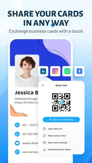 camcard:digital business card iphone screenshot 3