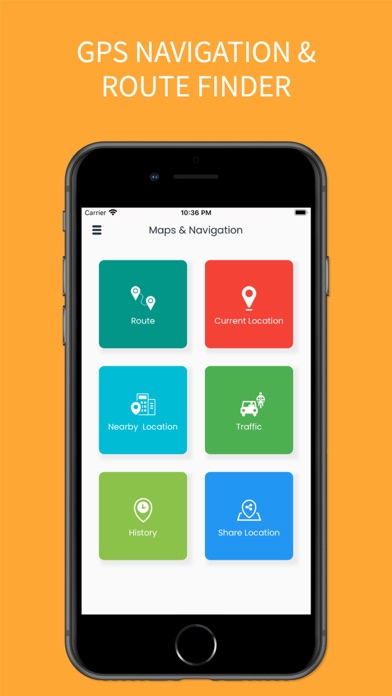 Screenshot #1 pour GPS Navigation  Route Finder