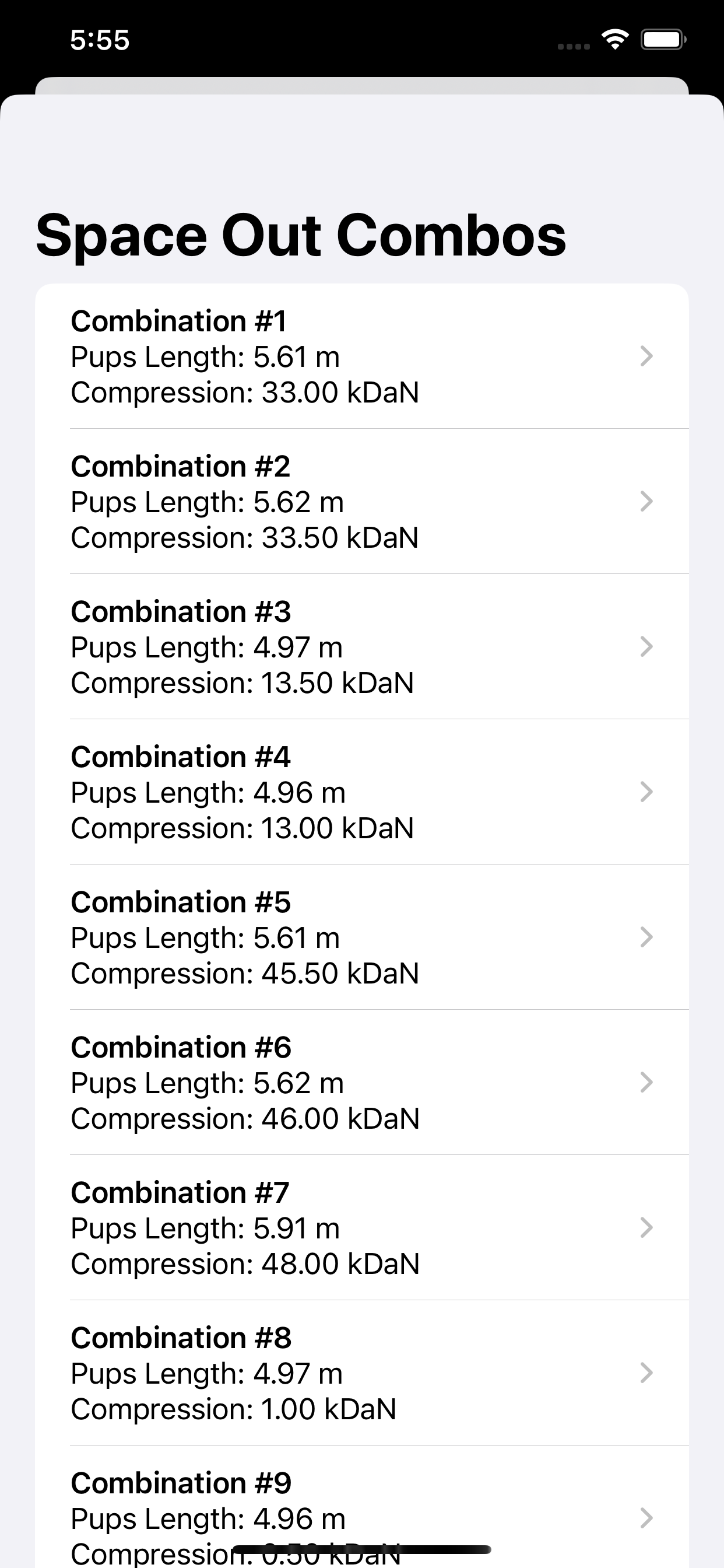 Space Out Calculator