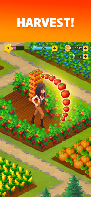 ‎Klondike Adventures: Farm Game Screenshot