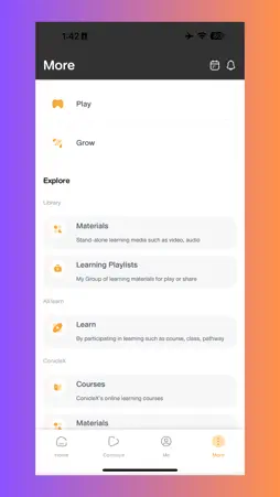 Learnable screenshot 1